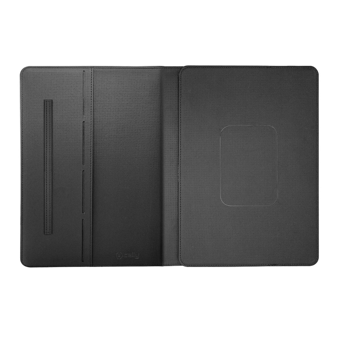 Tablethoes UniMag zwart 11 inch, met magnetische sluiting en verstelbare standaard