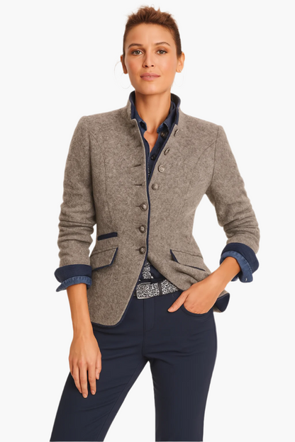 Women's Blazer Elegant Tailored – Classic Business & Casual Look
