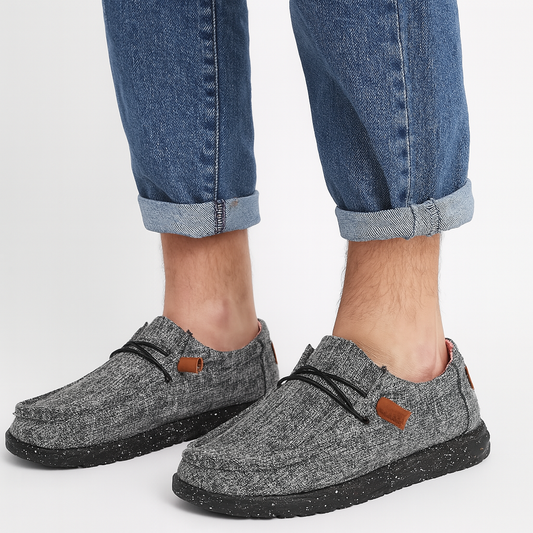Herren Freizeitslipper im modernen Loafer-Stil – Bequeme Slip-On Schuhe für Alltag und Freizeit