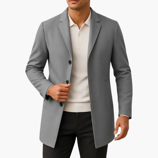 Herren Blazer Mantel – Moderner Übergangsmantel für Business & Freizeit
