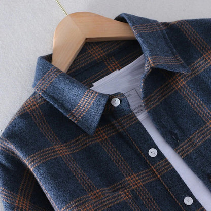 Men's Casual Shirt Checked – Modern Lumberjack Look Shirt for Everyday & Outdoor