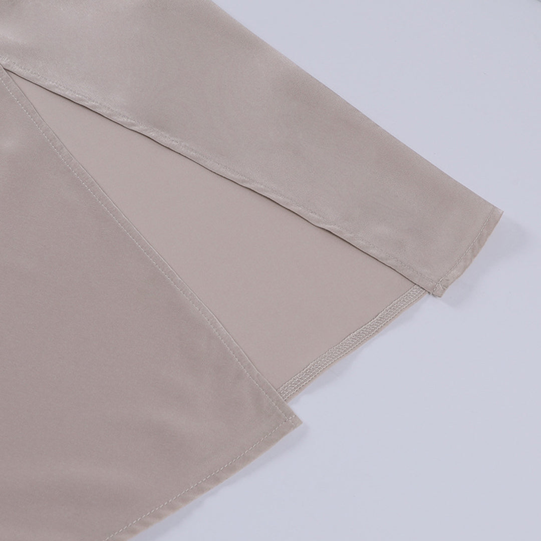 Damen Abendkleid Elegant Maxikleid mit Schlitz und Wickelausschnitt – Perfekt für Feste und Partys