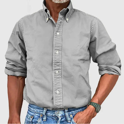 Derek – Long-sleeved men's shirt