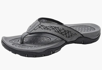 Herren Sportliche Zehentrenner Sandalen mit Fußgewölbestütze – Outdoor & Alltag Flip Flops