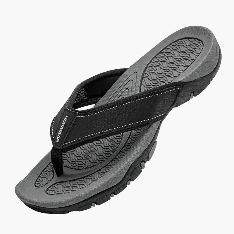Herren Sportliche Zehentrenner Sandalen mit Fußgewölbestütze – Outdoor & Alltag Flip Flops