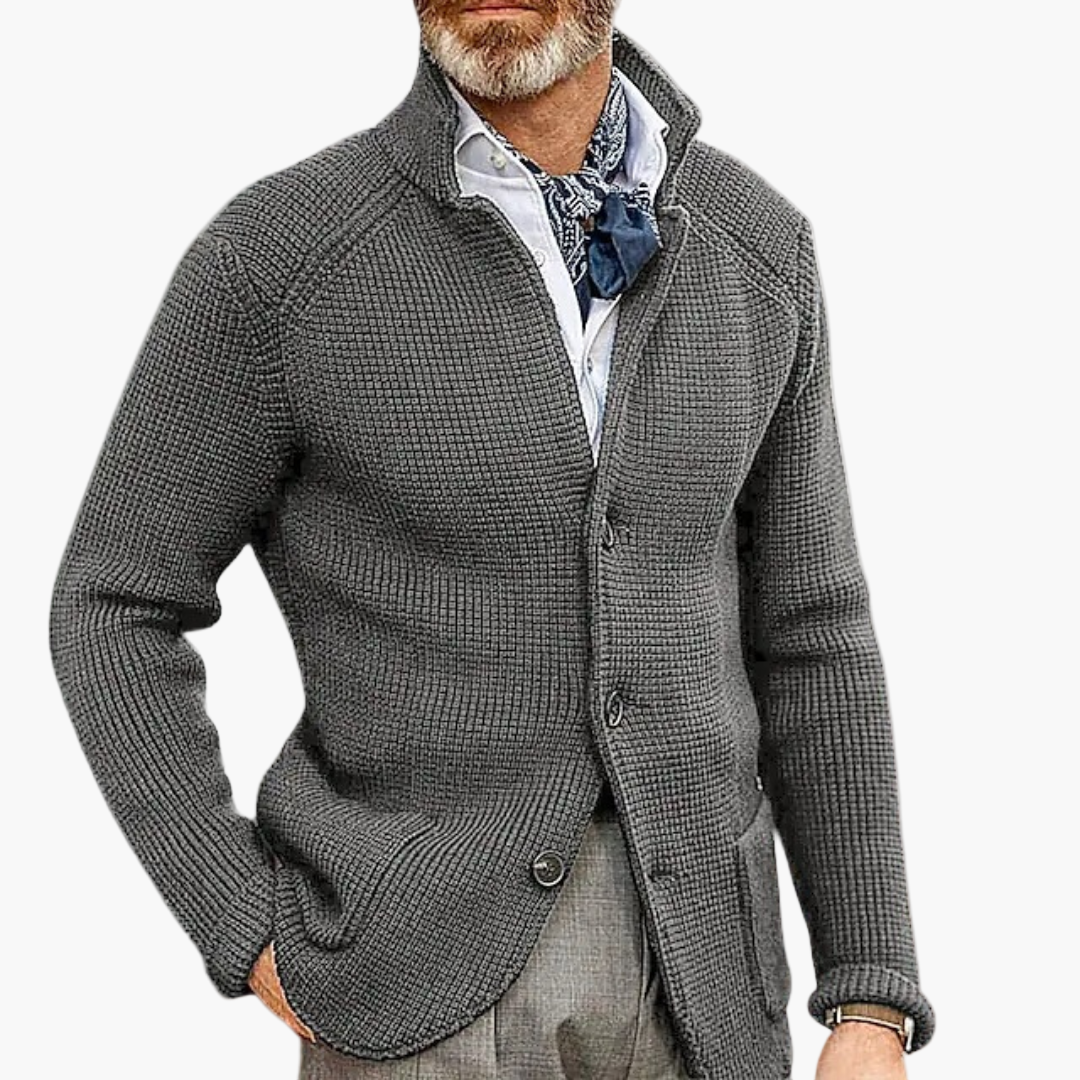 Men's Cardigan – Elegant Casual Style for Business & Everyday Use