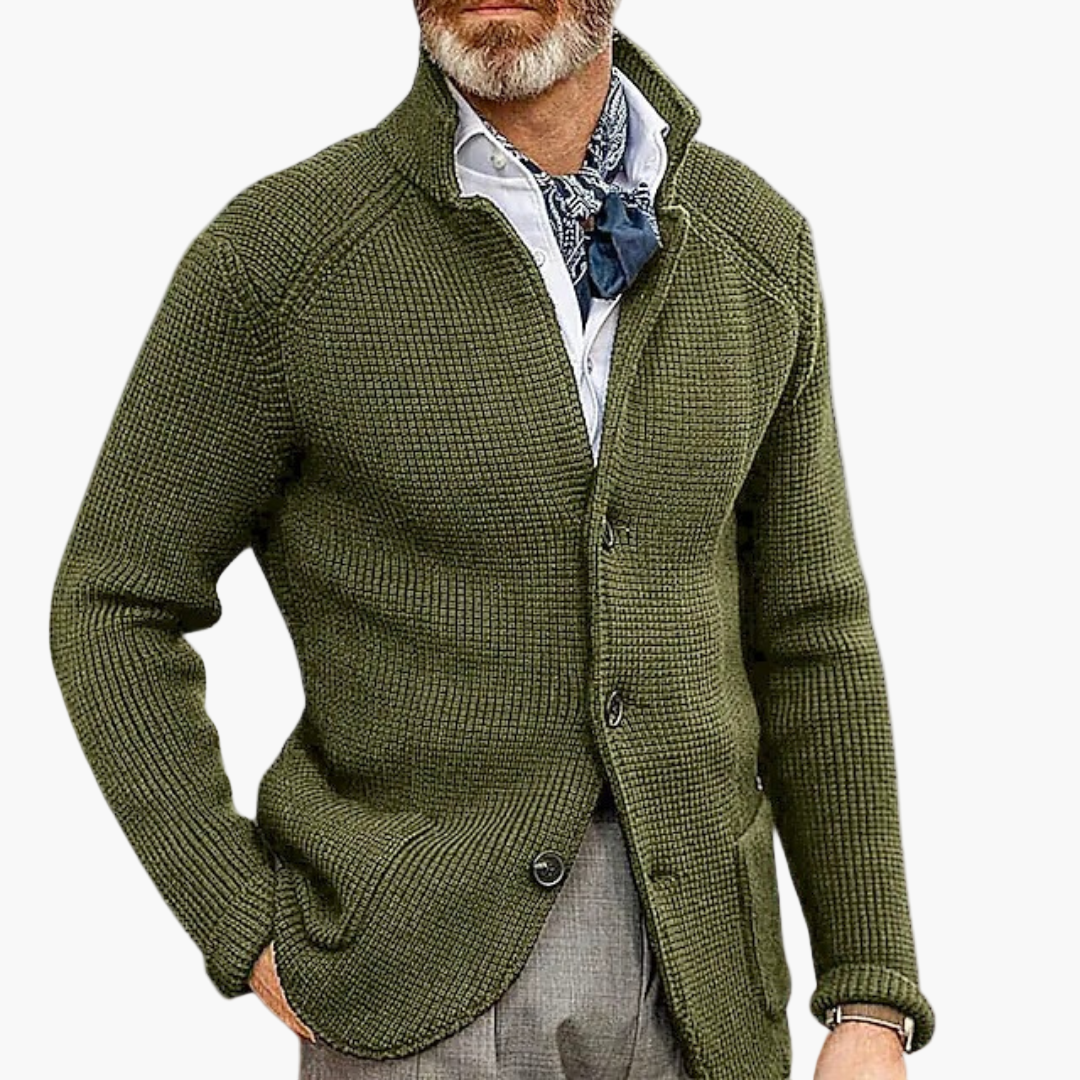 Men's Cardigan – Elegant Casual Style for Business & Everyday Use