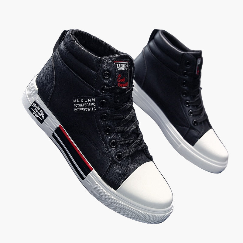Herren High-Top Sneaker Urban Style – Modische Freizeitschuhe für Herbst und Winter