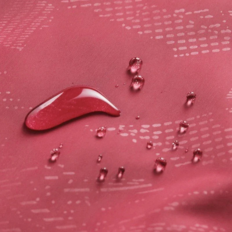 Lightweight hooded windbreaker jacket with zipper & sun protection for outdoor activities