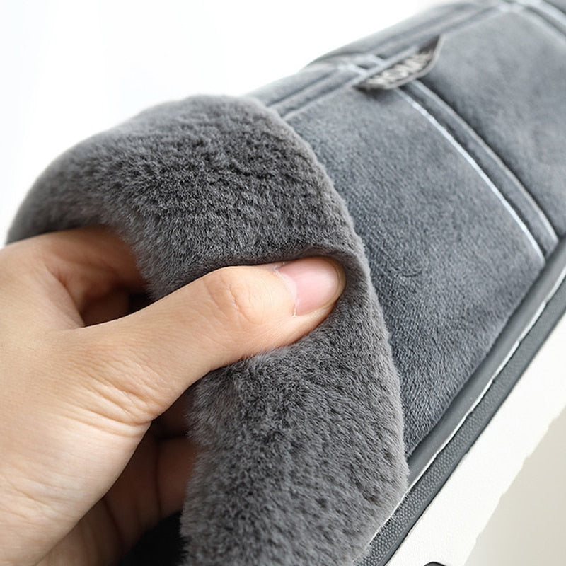 Herren Hausschuhe – Stilvolle Komfort-Pantoffeln für Zuhause mit Warmfutter und Antirutschsohle