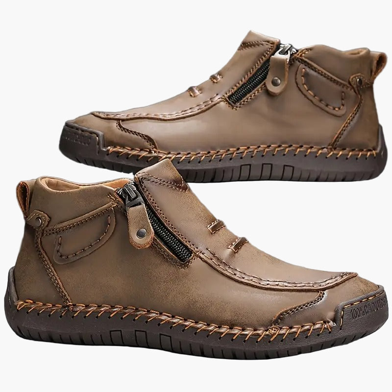 Herren Freizeitschuhe mit ergonomischem Design und Reißverschluss – Bequeme Alltagsschuhe im modernen Look
