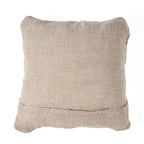 Kussenhoes linnen Crosier naturel met brede kruisbinding, 50 x 50 cm – woonkamer en slaapkamer