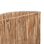 Wandlamp sisal Kohei naturel – 15 x 40 x 50 cm, voor hal, slaapkamer en woonkamer