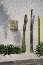 Wandlamp sisal SiriKit naturel – 21 x 40 x 50 cm, voor slaapkamer, woonkamer en leeshoek