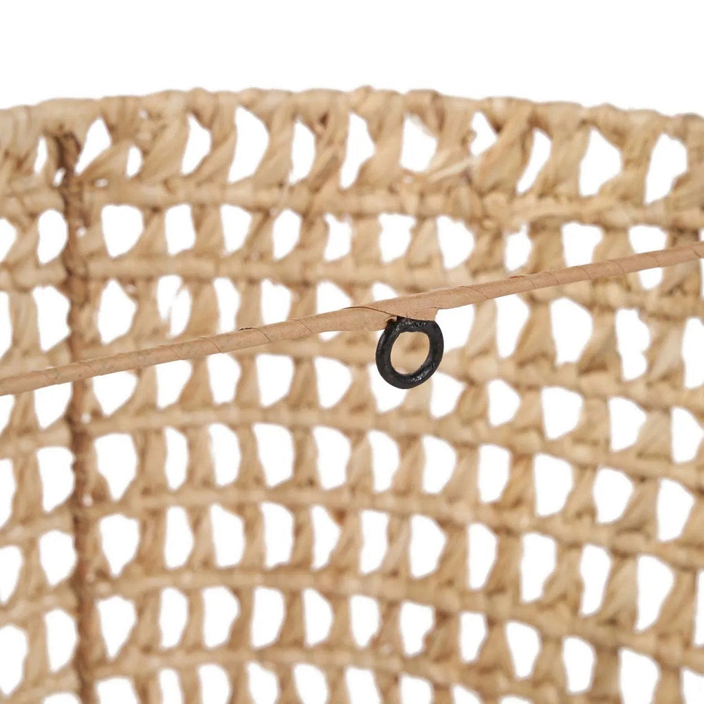 Wandlamp sisal SiriKit naturel – 21 x 40 x 50 cm, voor slaapkamer, woonkamer en leeshoek