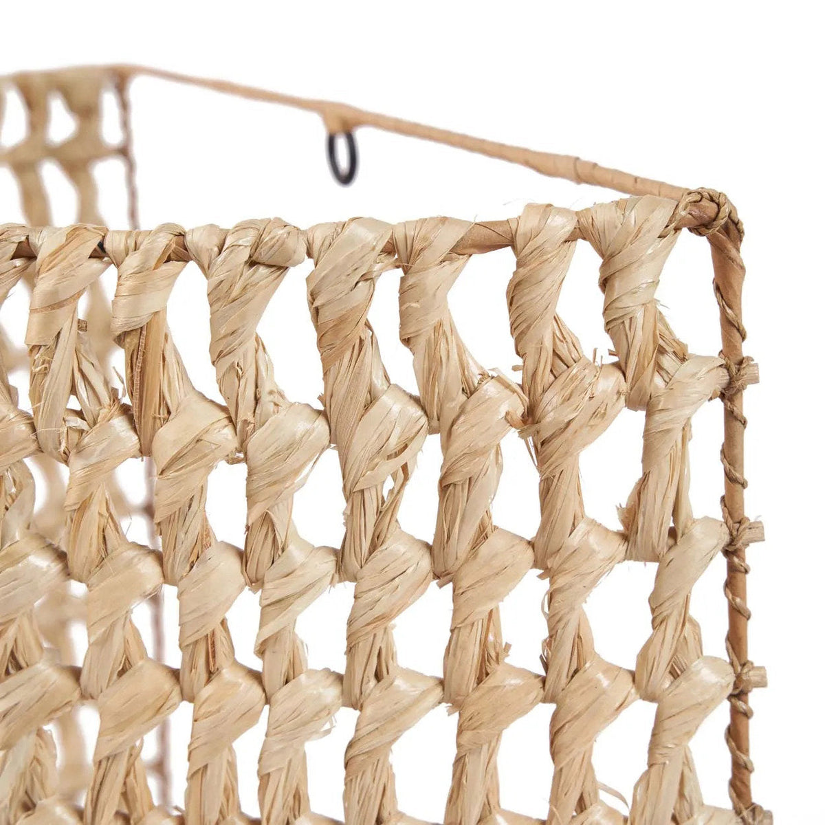 Wandlamp sisal SiriKit naturel – 21 x 40 x 50 cm, voor slaapkamer, woonkamer en leeshoek