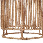 Hanglamp bananenblad Takuhanki XL handgevlochten, naturel – 31 x 31 x 116 cm