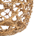 Hanglamp bananenblad handgemaakt naturel L – Ø 45 x 35 cm, voor woonkamer, slaapkamer of overdekt terras