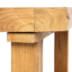 Salontafel gerecycled teakhout naturel 110 x 70 x 40 cm, voor de woonkamer