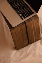 Bijzettafel teak Ashley Cocoon naturel 55 x 23 x 22 cm, laag model