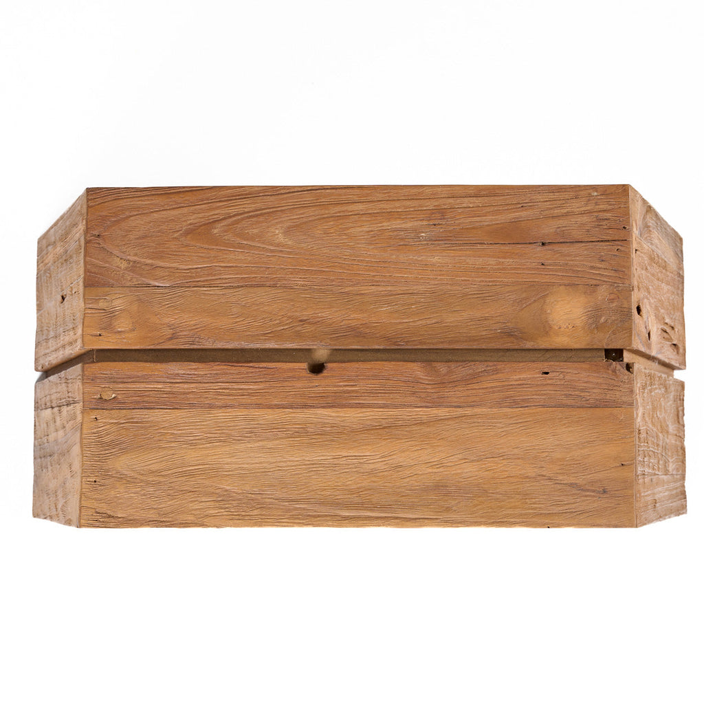 Bijzettafel teak Ashley Cocoon naturel 55 x 23 x 22 cm, laag model