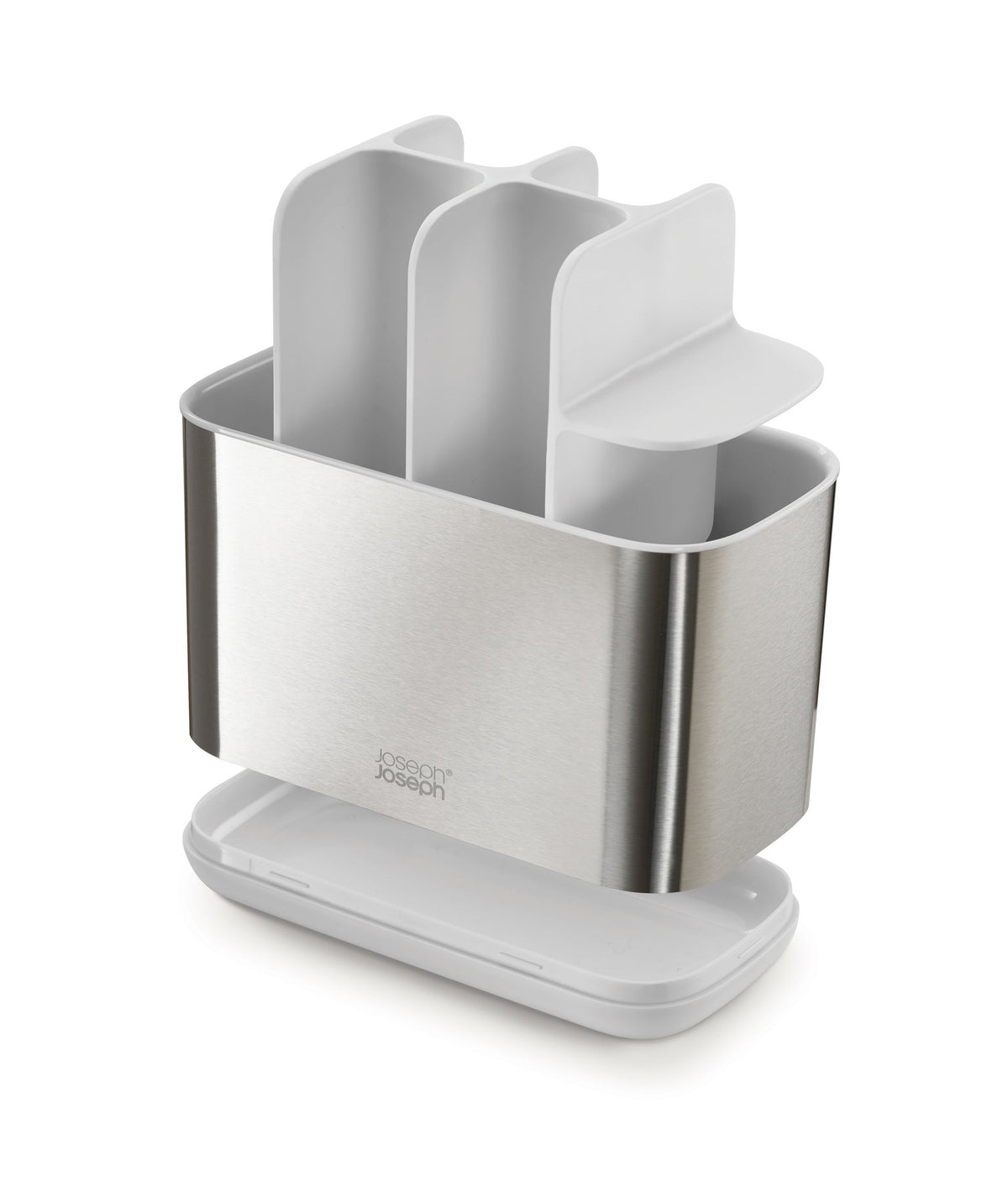 Badkameraccessoires set rvs Bathroom Beauties zilver, tandenborstelhouder en zeepdispenser, set van 2