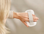 Make-up organiser met handspiegel Viva Make Me Up, grijs, set van 2 voor kwasten, mascara en palettes