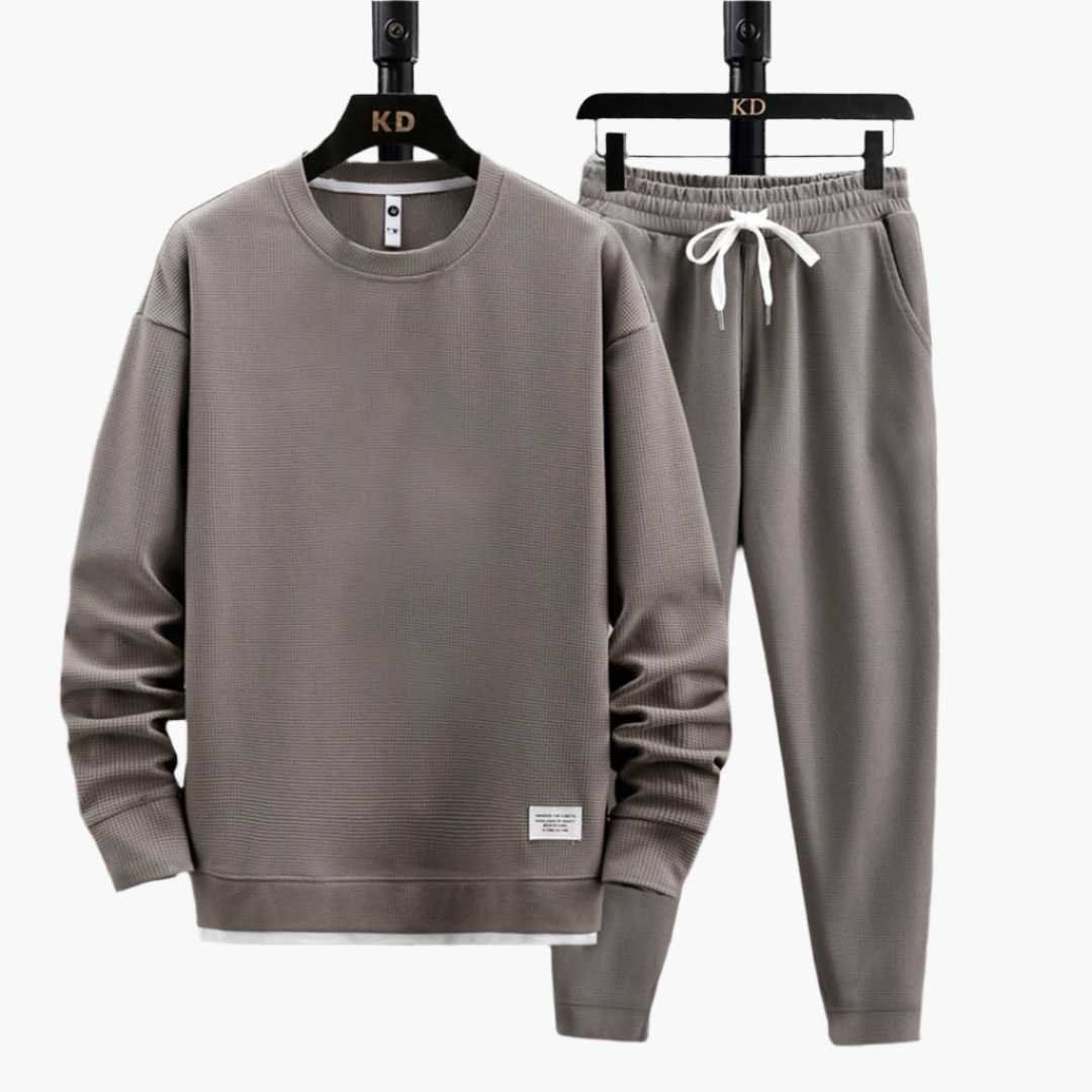 Men's Jogging Suit Set – Modern Casual Outfit with Sweater and Pants, Comfort for Everyday & Relaxation