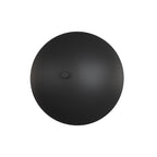 Wandlamp gepoedercoat staal Mush zwart, Ø 18 cm, 2 fittingen G9, voor slaapkamer, woonkamer of hal
