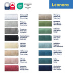 Badhanddoek katoen Leonora saliegroen 90 x 200 cm, voor bad, sauna en strand