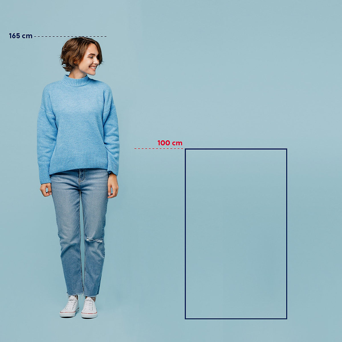 Badmat Megan terra 100 x 60 cm, zacht, antislip en machinewasbaar voor de badkamer
