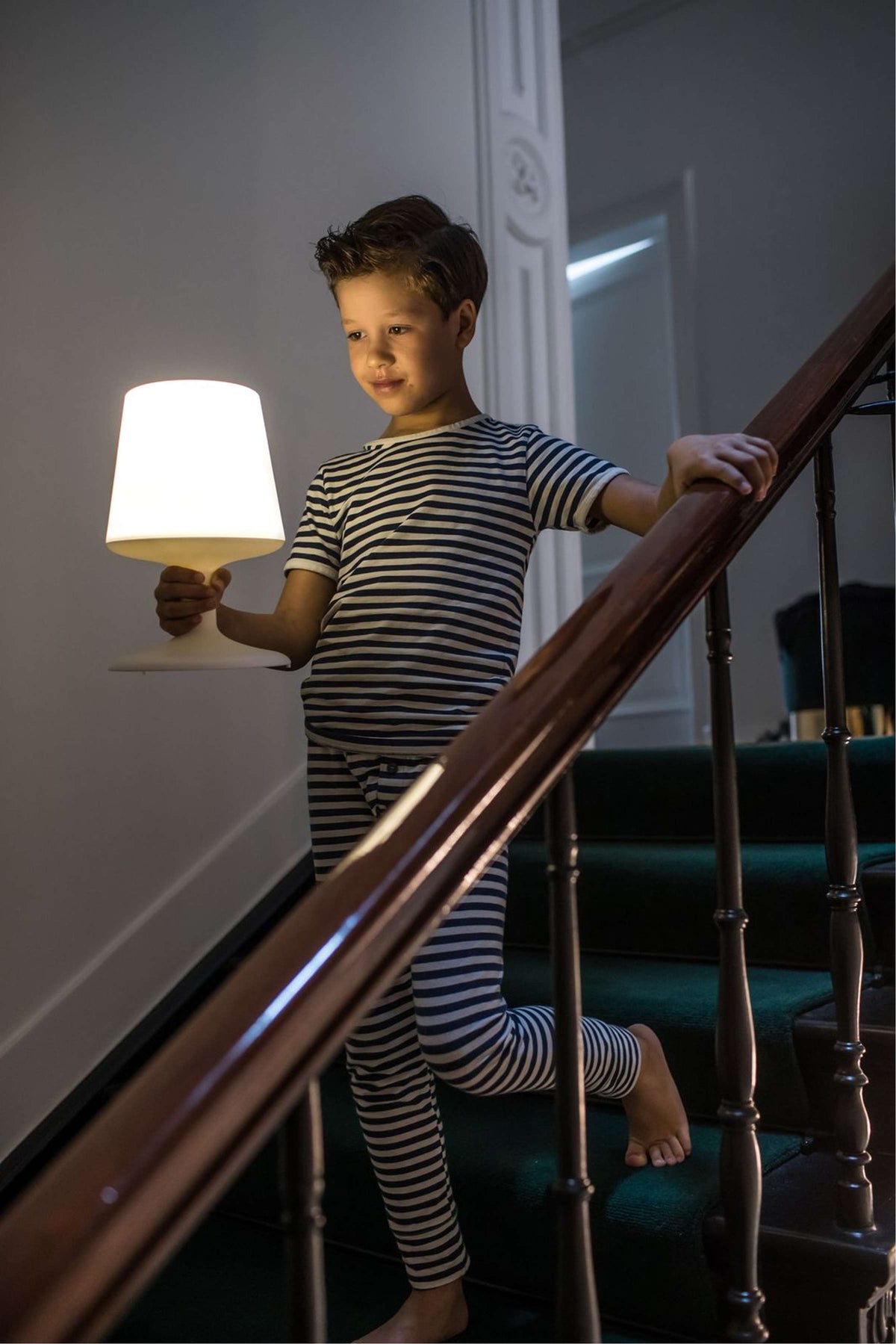 Tafellamp Light To Go draagbaar wit, met instelbare lichtsterkte voor lezen, werken of sfeerlicht