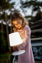 Tafellamp Light To Go draagbaar wit, met instelbare lichtsterkte voor lezen, werken of sfeerlicht