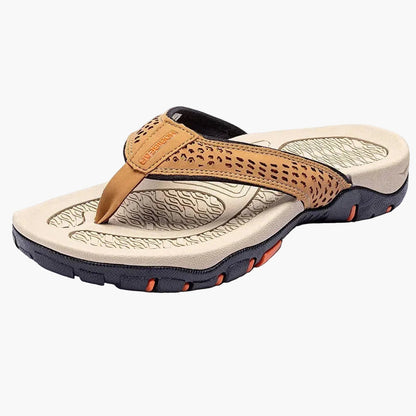 Herren Sportliche Zehentrenner Sandalen mit Fußgewölbestütze – Outdoor & Alltag Flip Flops