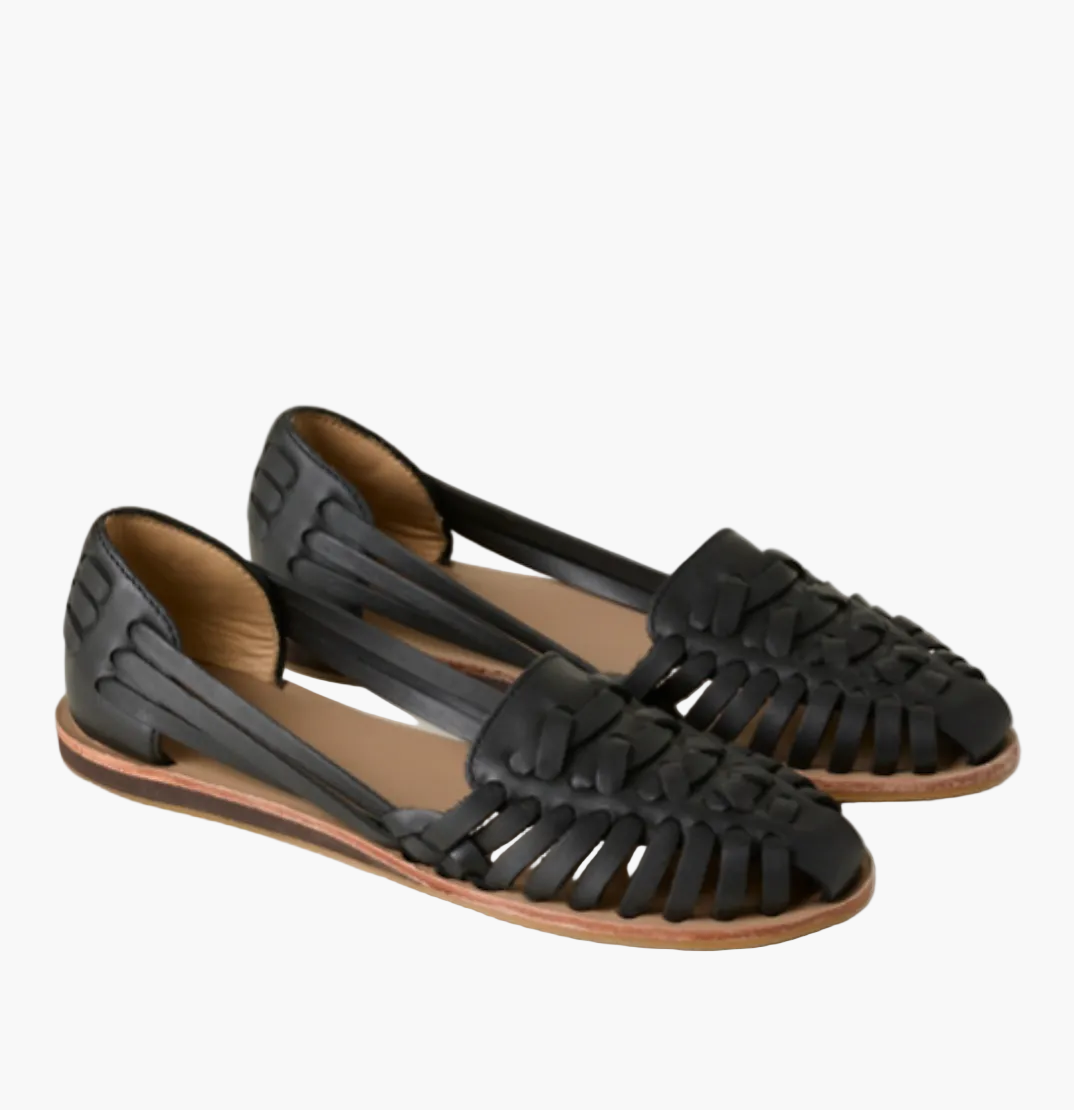 Women's Huarache Slip-ons – Woven Summer Shoes for Everyday and Leisure Use