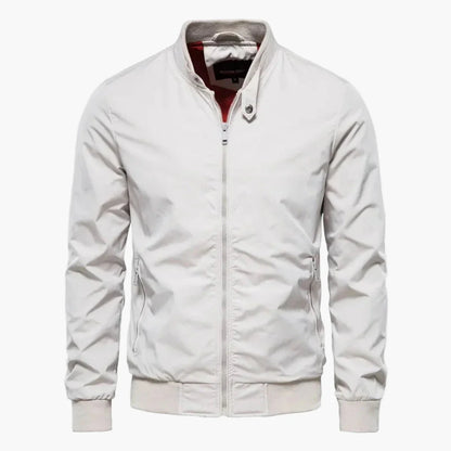 Men's bomber jacket modern classic lightweight for everyday & leisure