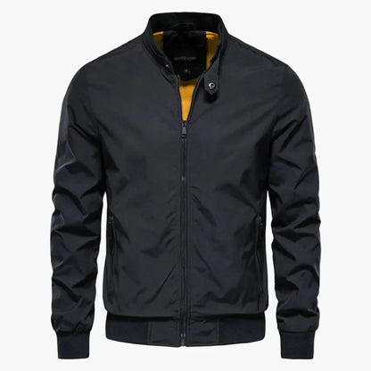 Men's bomber jacket modern classic lightweight for everyday & leisure