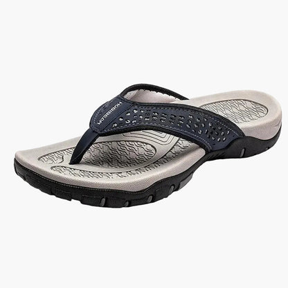 Herren Sportliche Zehentrenner Sandalen mit Fußgewölbestütze – Outdoor & Alltag Flip Flops
