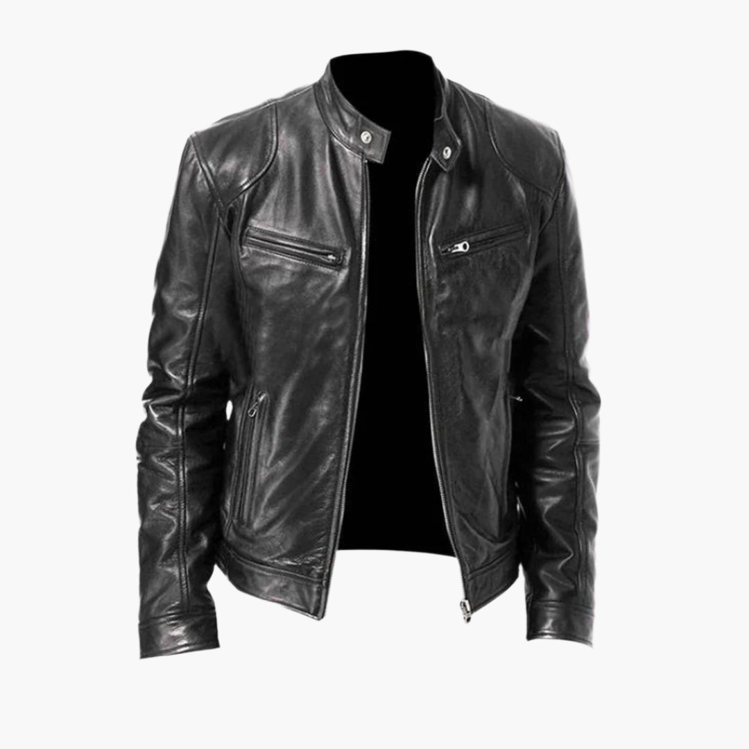 Men's jacket – Classic biker jacket in timeless style, versatile for everyday and leisure use