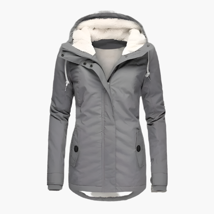 Women's winter coat with hood – waterproof outdoor jacket for everyday & leisure