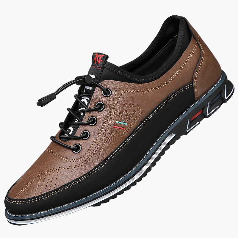 Men's casual shoes modern comfort lace-up shoes for everyday and office