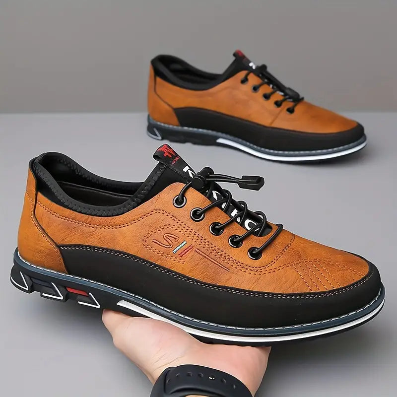 Men's casual shoes modern comfort lace-up shoes for everyday and office