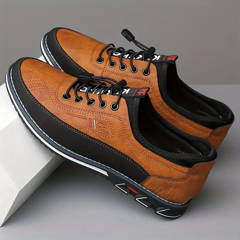 Men's casual shoes modern comfort lace-up shoes for everyday and office