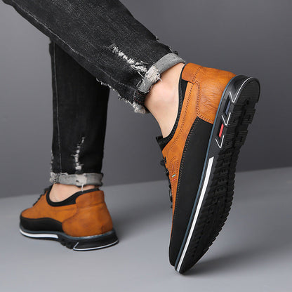 Men's casual shoes modern comfort lace-up shoes for everyday and office