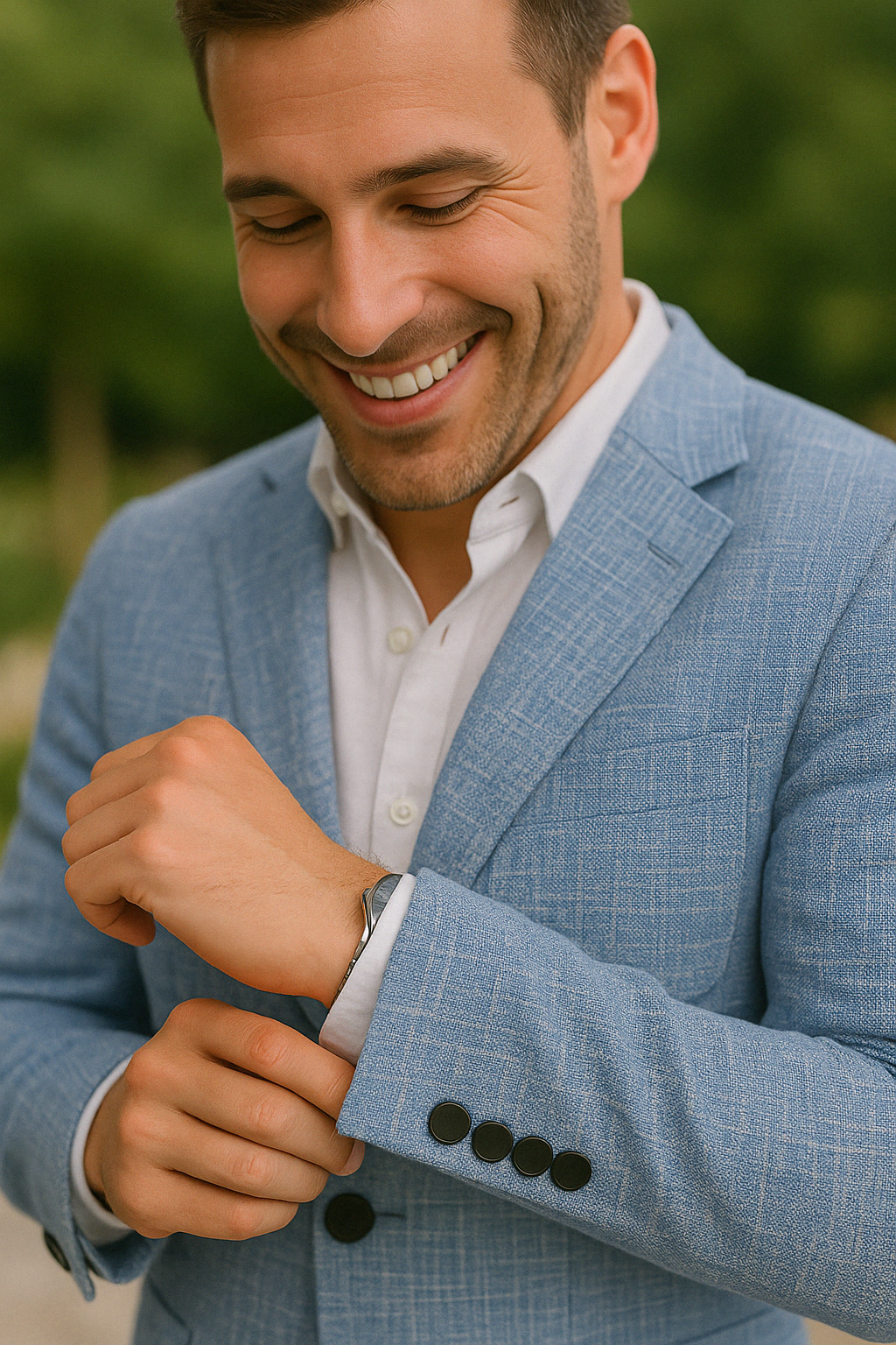 Men's Slim Fit Suit Two-Piece – Modern Work and Wedding Suit