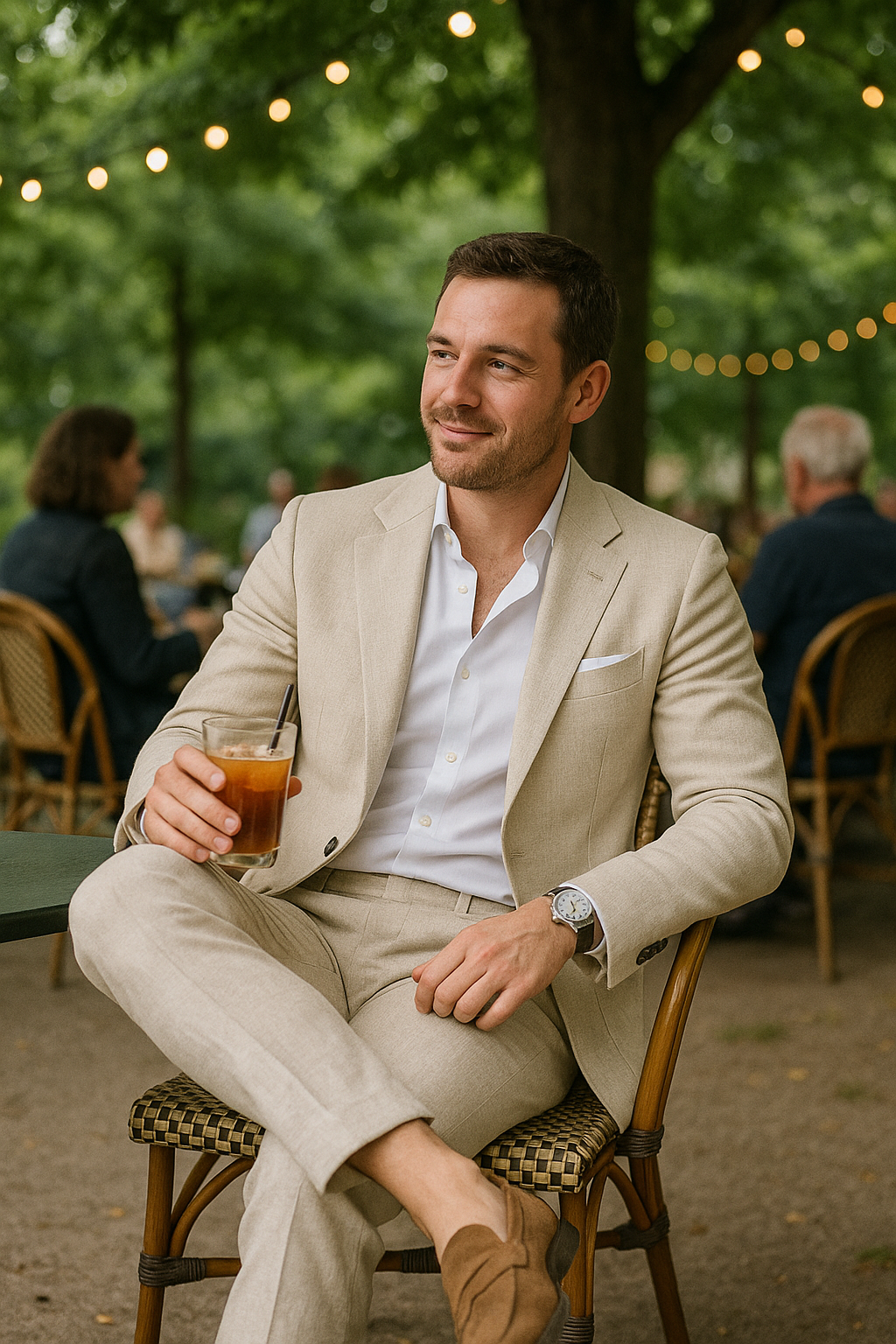 Men's Slim Fit Suit Two-Piece – Modern Work and Wedding Suit