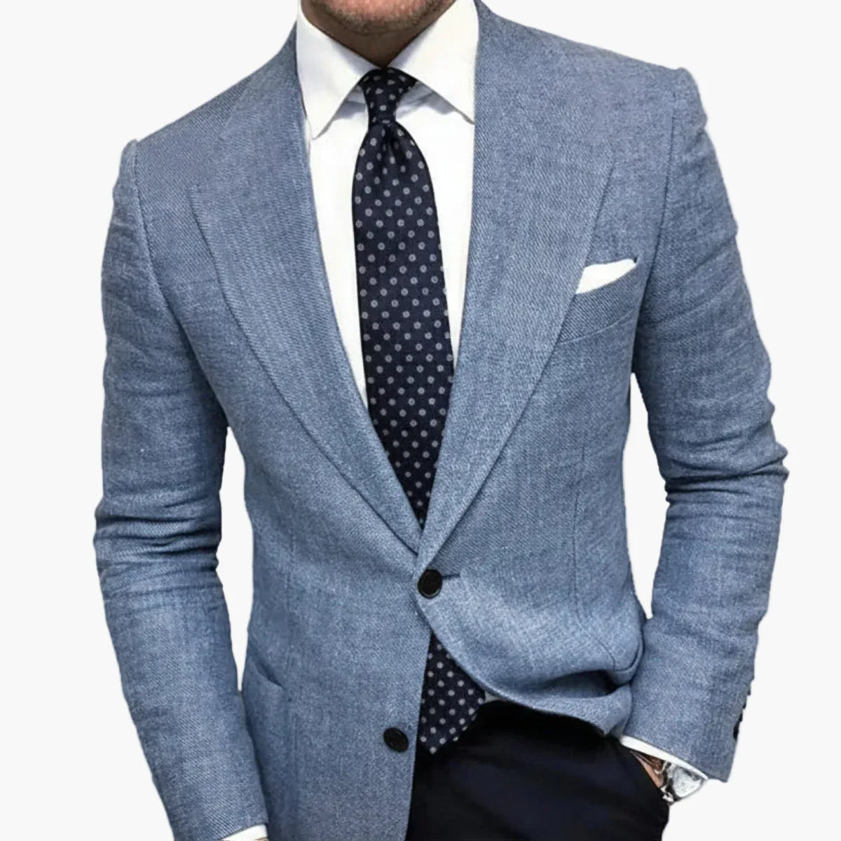 Men's Business Jacket Modern Slim – Stylish Jacket for Office, Dinner, and Events