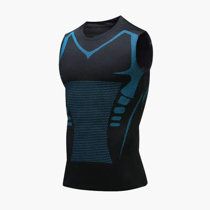 Men's Compression Tank Top Shapewear Sports Fitness Performance Shirt