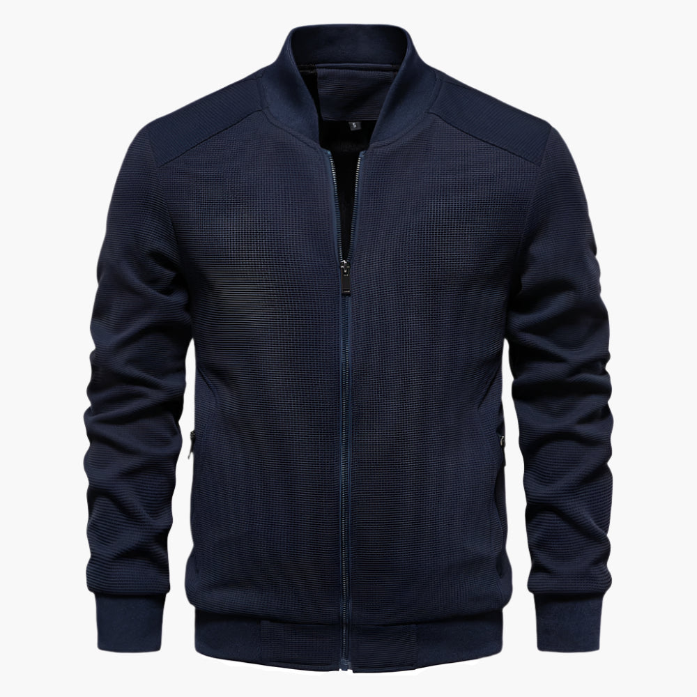 Men's bomber jacket for autumn & winter – modern streetwear design, ideal for leisure & everyday use