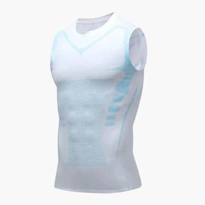 Men's Compression Tank Top Shapewear Sports Fitness Performance Shirt